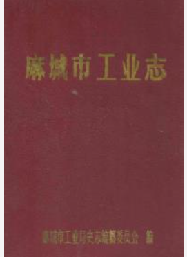 麻城市工业志_1988版_PDF电子版
