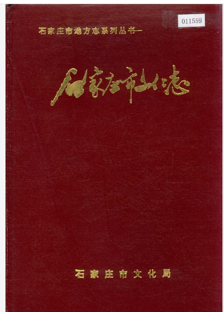 石家庄市文化志PDF电子版下载