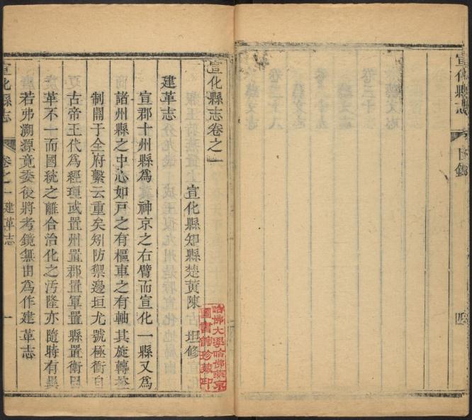河北省张家口市《康熙宣化县志》30卷 清 陈坦纂修PDF影印本高清电子版下载