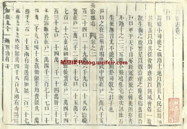 山西省长治市《康熙长治县志》8卷 清姜愃修 于公胤纂PDF高清电子版影印本下载