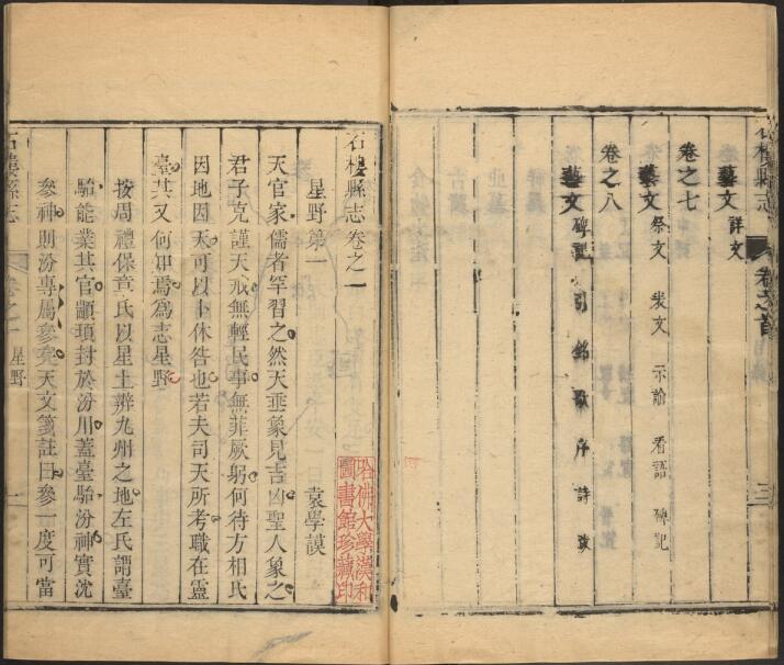 山西省吕梁市《雍正石楼县志》8卷 清袁学谟修 秦燮纂PDF高清电子版影印本下载