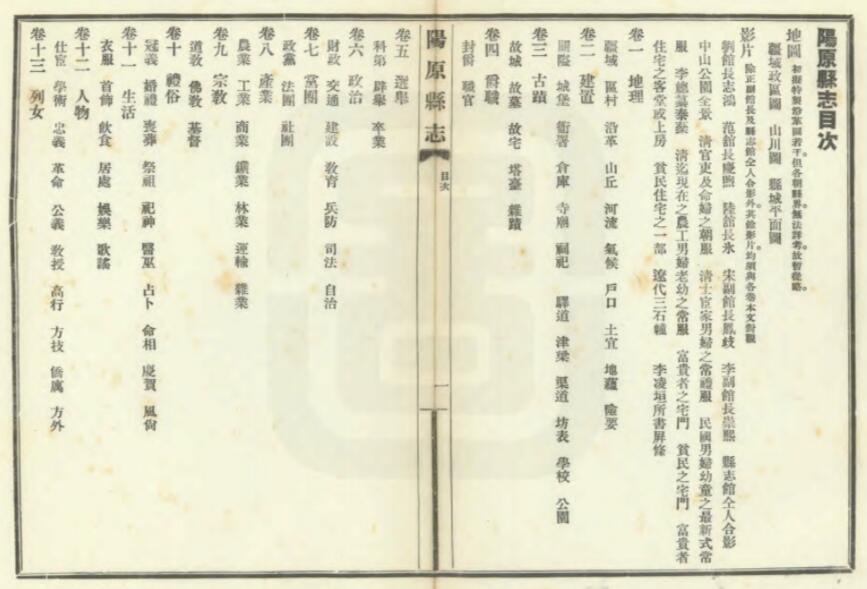 河北省张家口市《民国阳原县志》18卷 刘志鸿修 李泰棻纂PDF影印本高清电子版下载