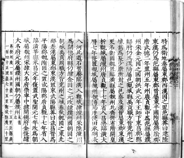 明万历十年《濮州志》六卷 李先芳纂修PDF高清版影印本下载