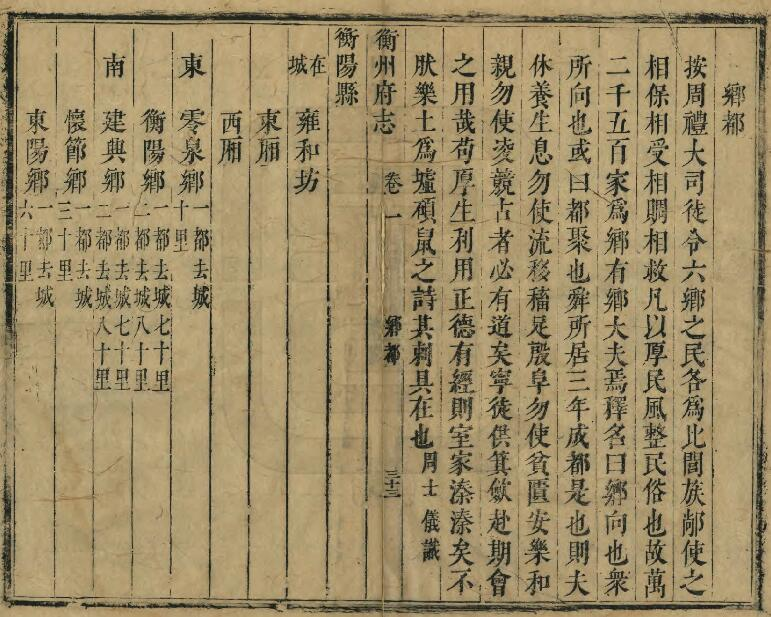 衡州府志[清康熙版]二十二卷 张奇勋修 周士仪纂PDF高清版影印本下载