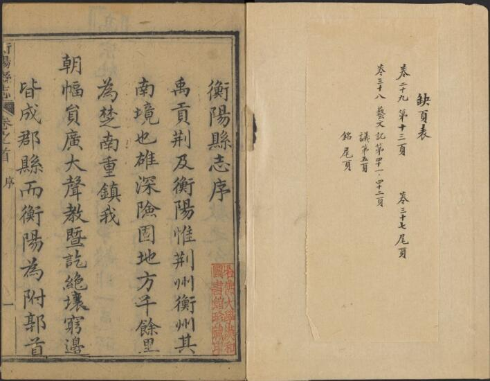 衡阳县志[清嘉庆版]四十卷 阎肇烺修 马倚元 王斯扬纂PDF电子版下载