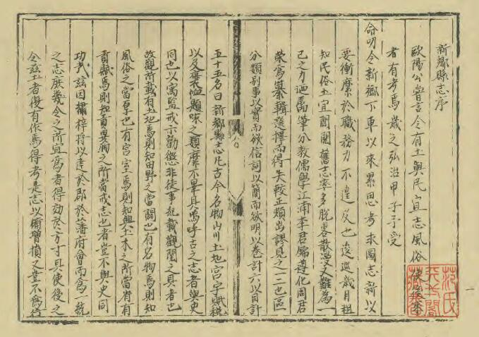 《正德新乡县志》六卷 储珊修 李锦纂 PDF电子版下载