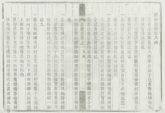 《嘉庆息县志》八卷 刘光辉修 任镇及纂PDF电子版下载