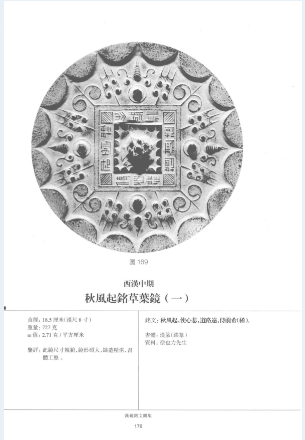 汉镜铭文图集（全2册）PDF 电子版