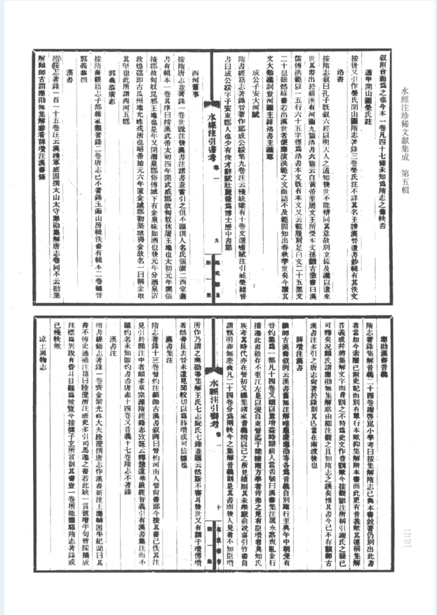水经注珍稀文献集成（全五辑58册）PDF 电子版