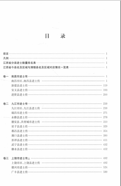 《江西历代进士全传(全6册)》pdf电子版下载